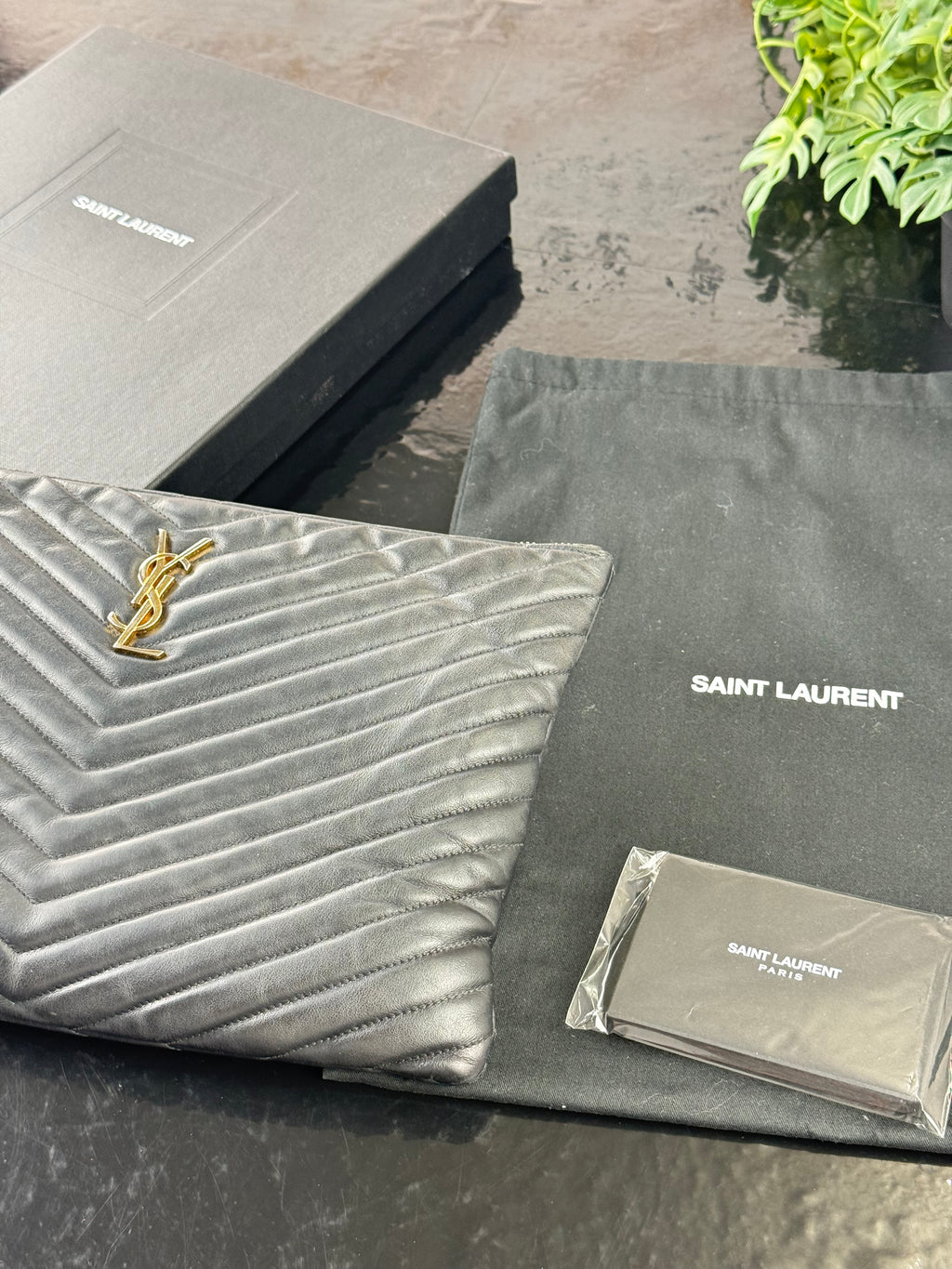 Pochette Saint Laurent autentica✅