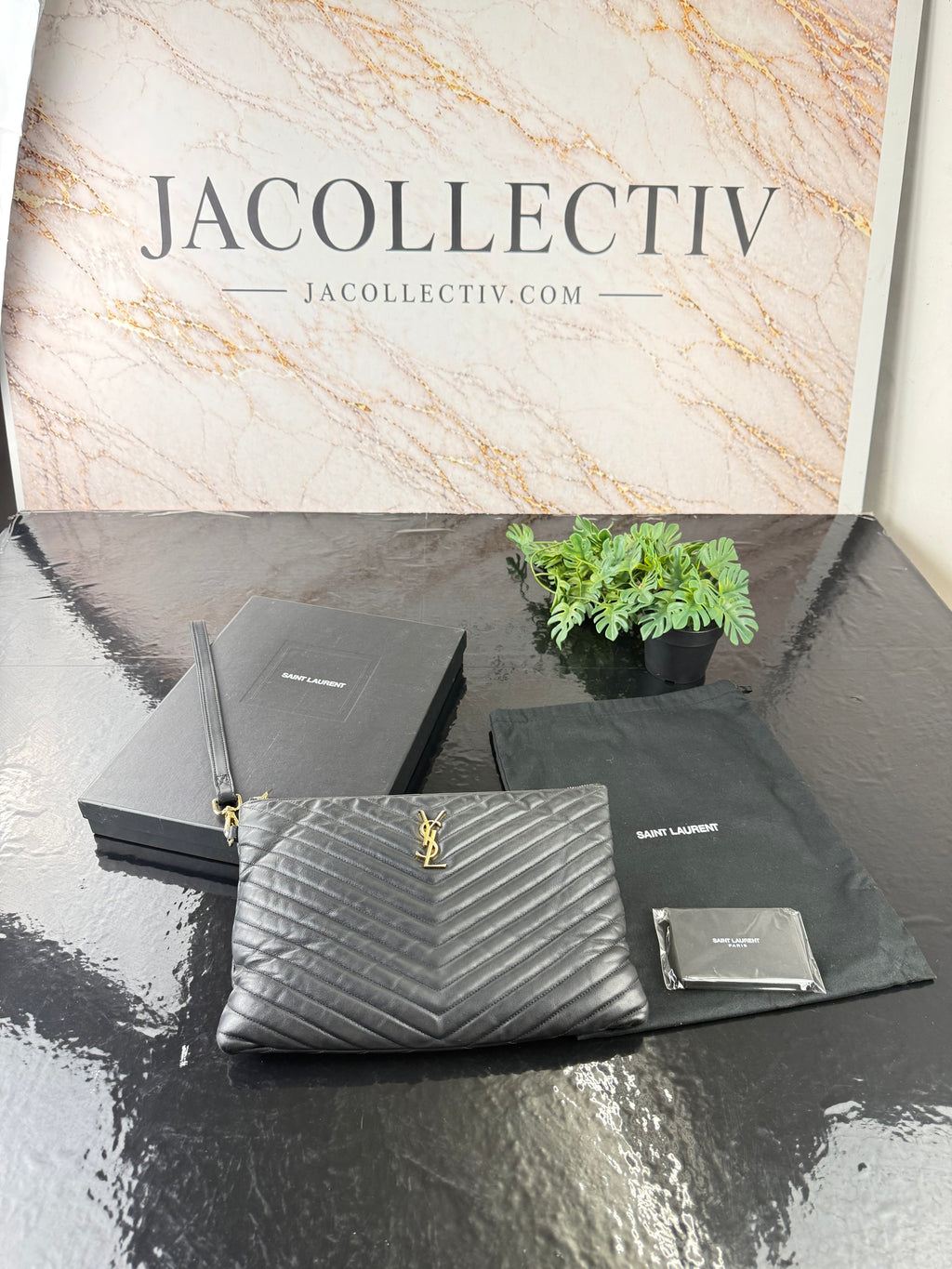 Pochette Saint Laurent autentica✅
